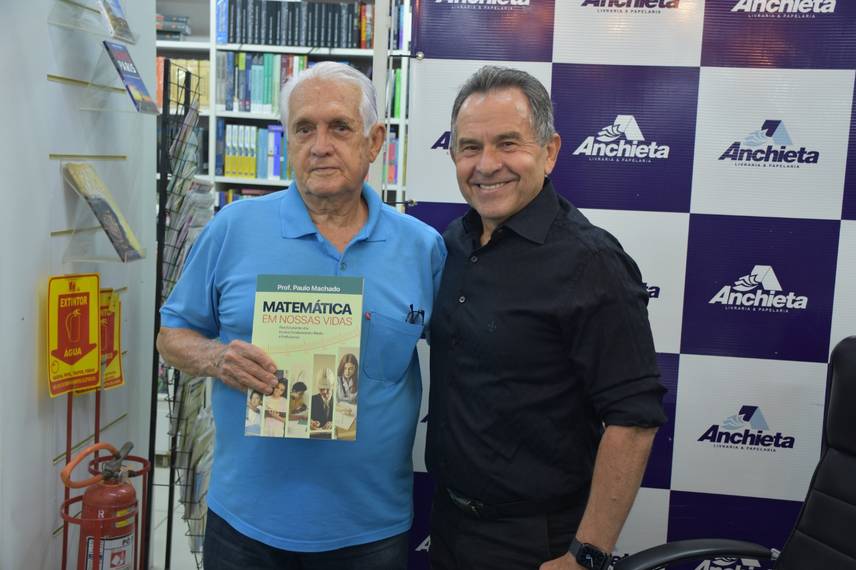 Empresário Paulo Machado Lançou o Livro, Matemática em nossas vidas Empresário Paulo Machado Lançou o Livro, Matemática em nossas vidas