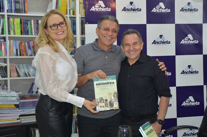 Empresário Paulo Machado Lançou o Livro, Matemática em nossas vidas Empresário Paulo Machado Lançou o Livro, Matemática em nossas vidas