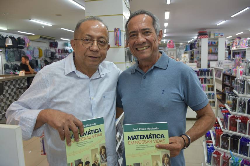 Empresário Paulo Machado Lançou o Livro, Matemática em nossas vidas Empresário Paulo Machado Lançou o Livro, Matemática em nossas vidas