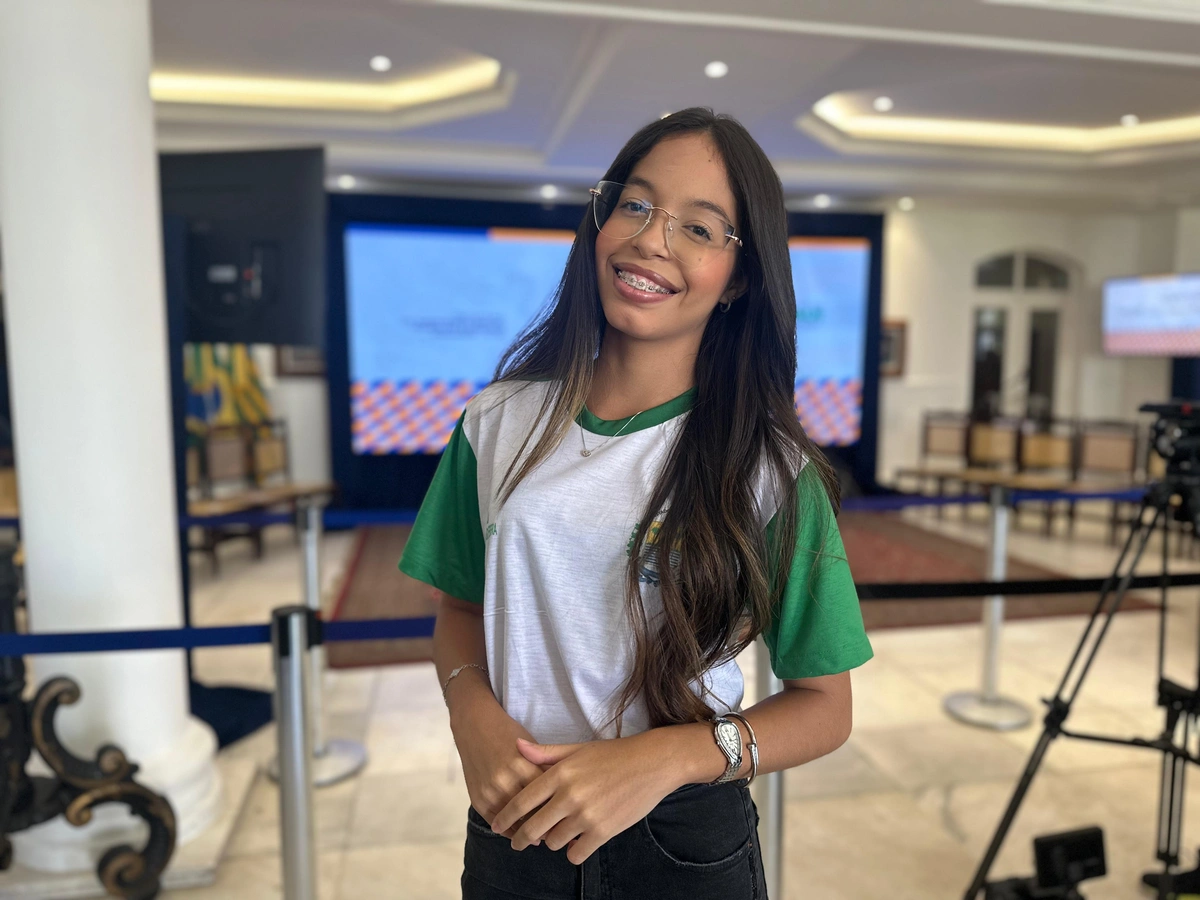 Estudante Maria Clara Paixão