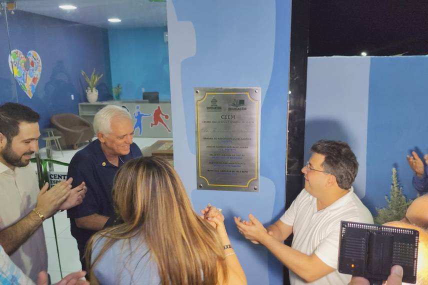 Ginásio Estadual e Centro Educacional Esportivo são inaugurados em Esperantina Ginásio Estadual e Centro Educacional Esportivo são inaugurados em Esperantina