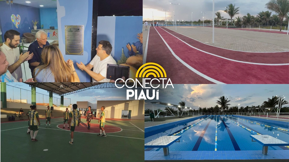 Ginásio Estadual e Centro Educacional Esportivo são inaugurados em Esperantina