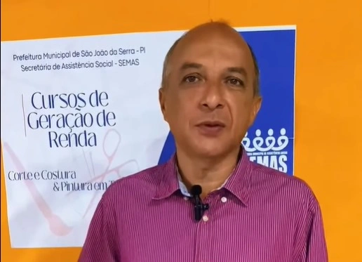Joãozinho Manú, prefeito de São João da Serra-PI