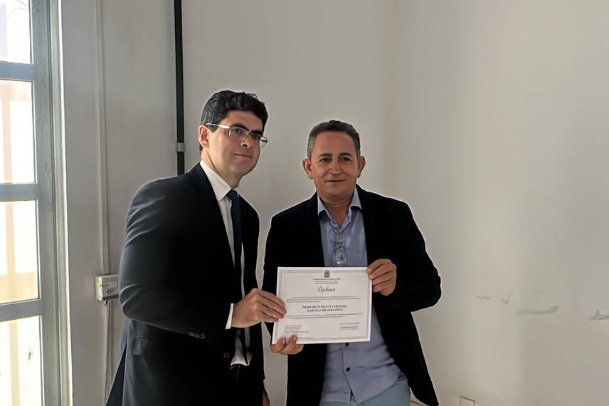 Joãozinho Manú (PSD), foi diplomado para o quarto mandato à frente da gestão municipal Joãozinho Manú (PSD), foi diplomado para o quarto mandato à frente da gestão municipal