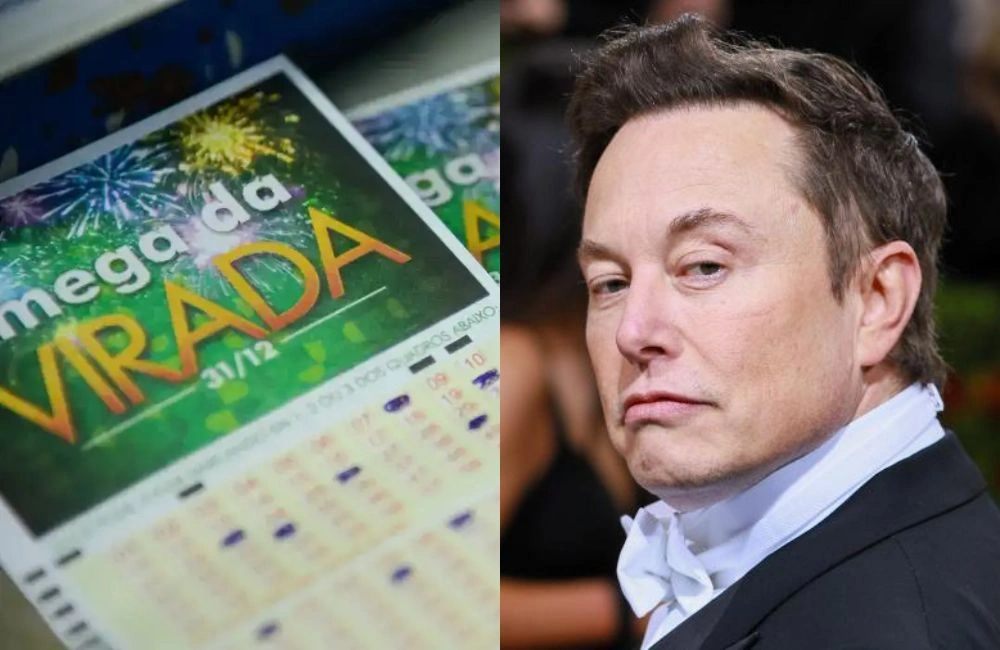 Mega da Virada: é necessário ganhar 4 mil vezes para alcançar fortuna de Elon Musk
