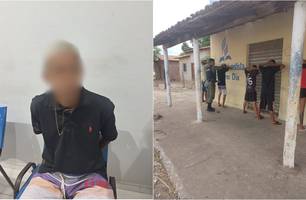 Menor foragido acusado de cometer dois homicídios é preso em município no Piauí (Foto: Reprodução)