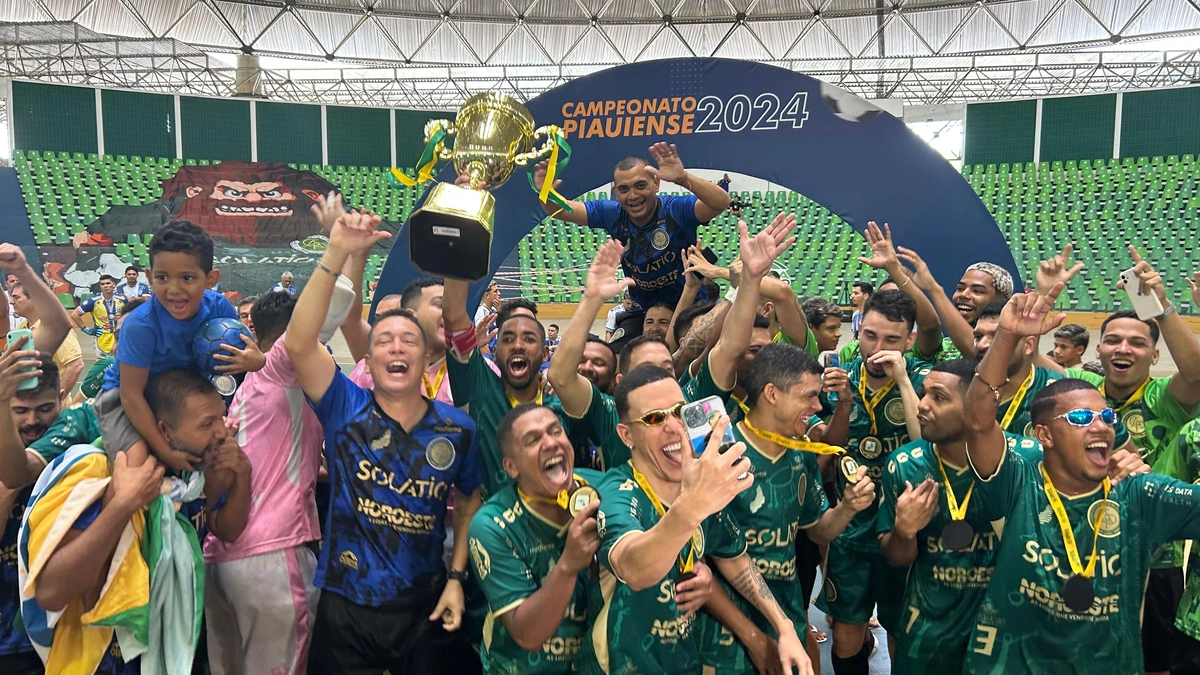 Piauiense de Futsal 2024: CAP é campeão na Arena Verdão