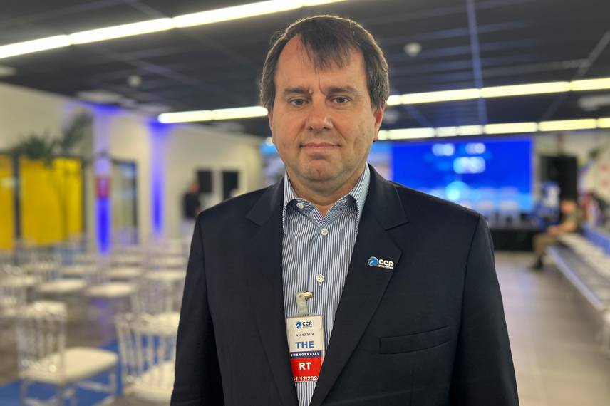 Presidente da CCR Aeroportos, Fábio Russo Presidente da CCR Aeroportos, Fábio Russo