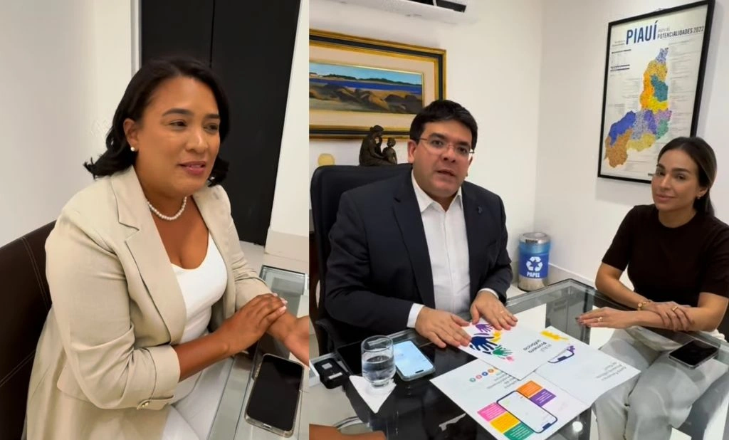 Rafael Fonteles Lança Aplicativo Piauí Primeira Infância em Parceria com Isabel Fonteles e Camila Barbosa