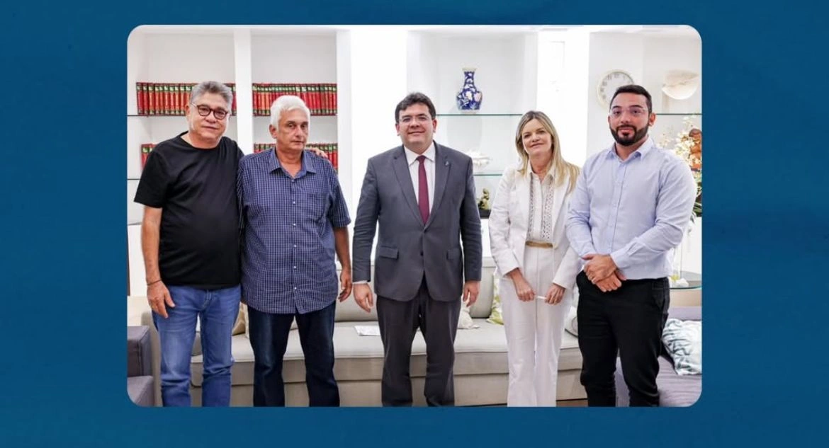Rafael Fonteles se reúne com Francisco Emanuel, Gracinha Mão Santa e liderança