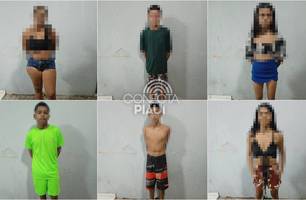 'Surtadinha do PCC' é presa após recrutar menores para praticar crimes em Parnaíba (Foto: Reprodução)