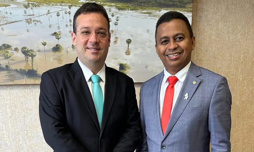 Vereador Alan Brandão e deputado federal Francisco Costa
