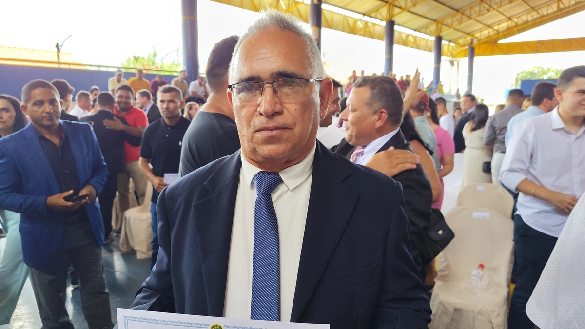 Vice-prefeito eleito de Pau D'arco, Lima Barcelar,