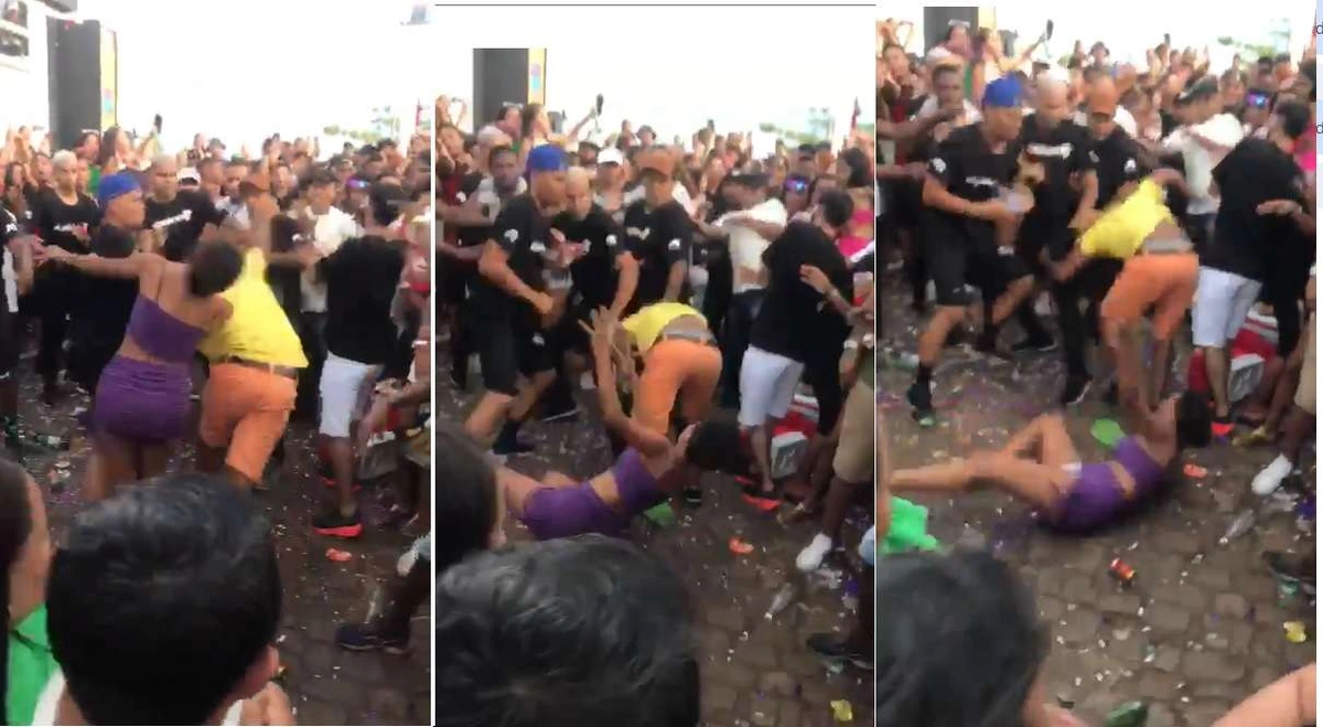 Agressão contra mulher