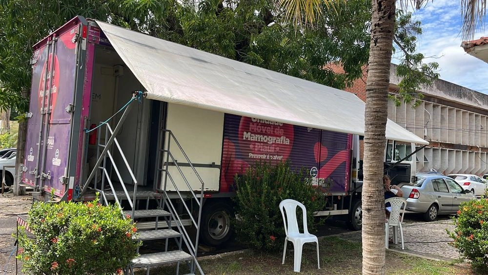 Caminhões da Mamografia já realizaram quase 74 mil exames em 188 cidades do Piauí