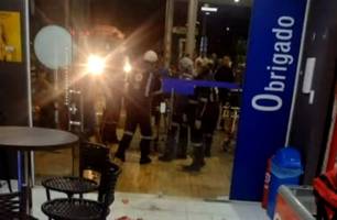 Conveniência já foi alvo de ataque a tiros (Foto: Reprodução)