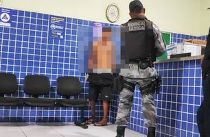 Discussão entre menores em quadra esportiva quase termina em tragédia em Parnaíba (Foto: Reprodução)