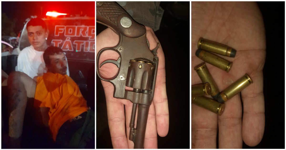 Dupla com arma de fogo é presa durante show musical no carnaval de Parnaíba