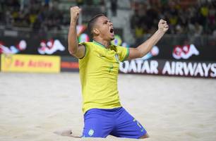 Edson Hulk marcou o gol da vitória do Brasil (Foto: Aitor Alcalde - FIFA/FIFA via Getty Images)