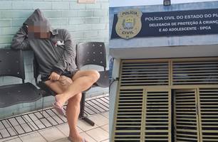Mãe é presa suspeita de agredir filhos de 13 e 4 anos na zona Sul de Teresina (Foto: Reprodução)