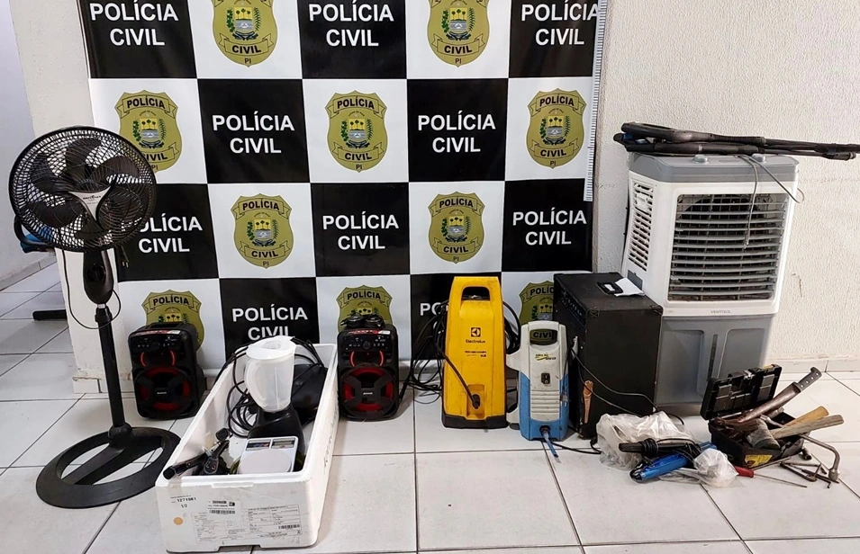 Objetos furtados eram trocadas por drogas