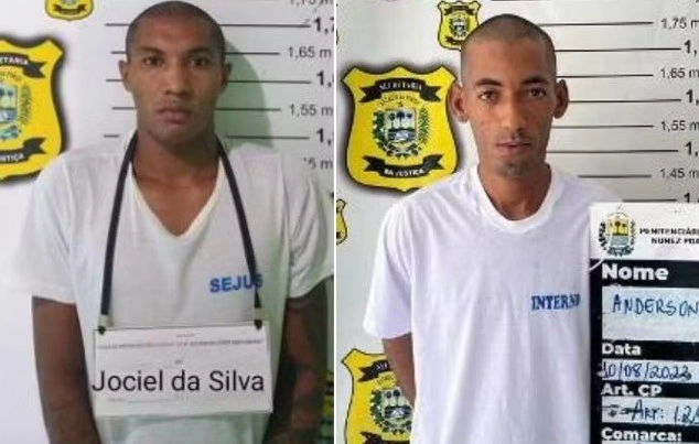 Polícia recaptura dois dos 17 fugitivos da penitenciária de Bom Jesus