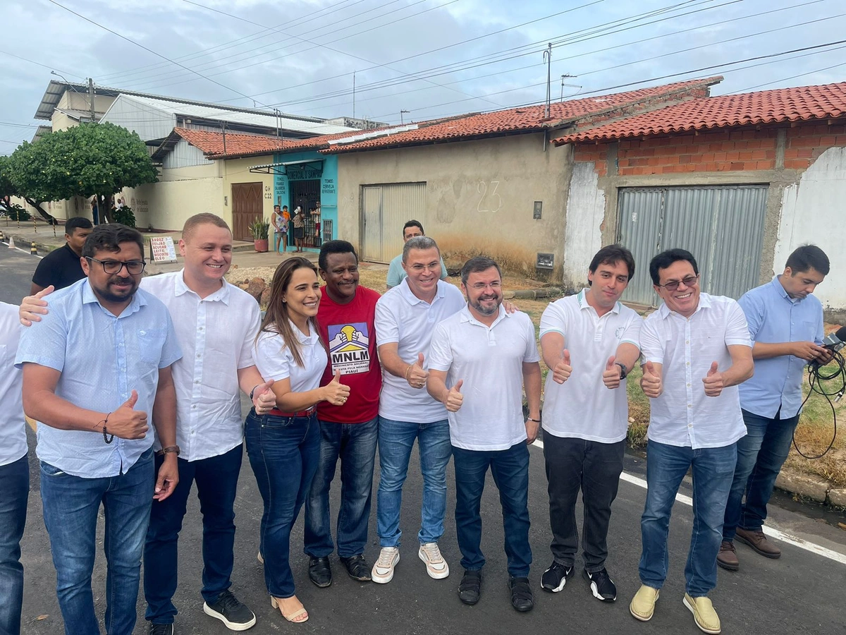 Rafael Fonteles entrega primeira obra do Orçamento Participativo em Teresina