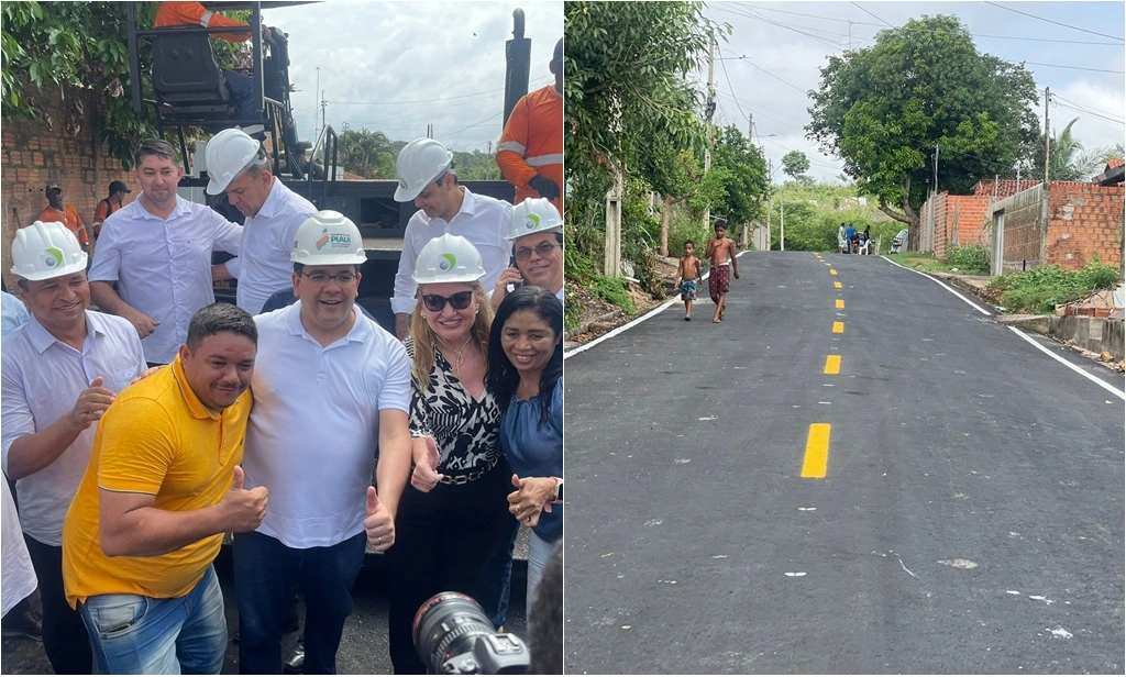 Rafael Fonteles visita obras