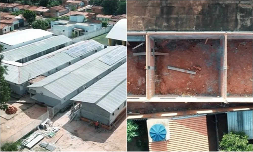 Reformas em escolas no município de Baixa Grande do Ribeiro