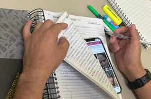 Uso de celular em escolas (Foto: Jhone Sousa / Conecta Piauí)