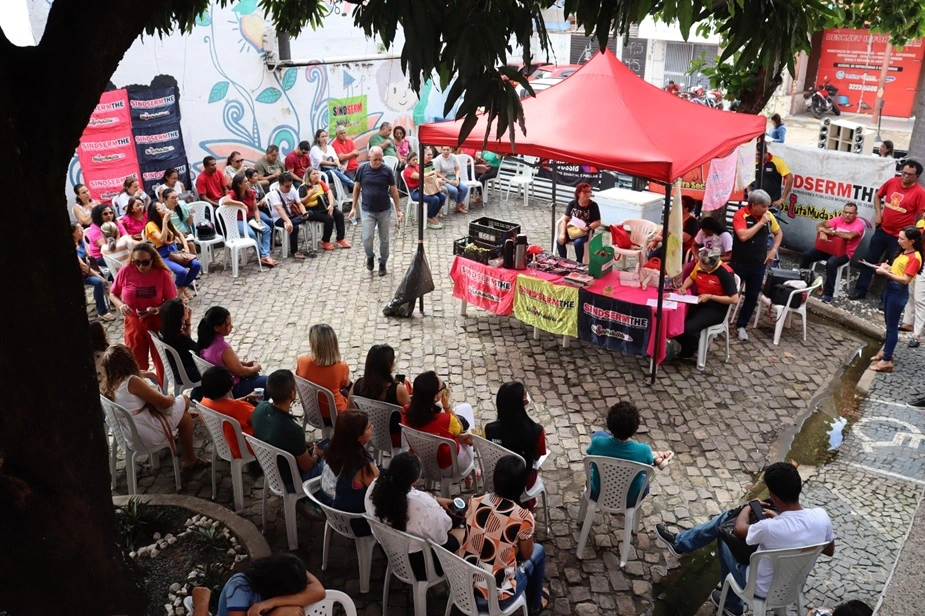 Assembleia setorial realizada nesta quinta-feira (29)
