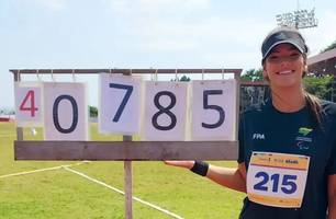 Atleta brasileira bate recorde mundial de arremesso de peso paralímpico (Foto: Marcello Zambrana/CPB)