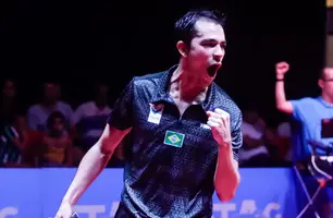 Calderano bate chinês bicampeão mundial e vai à final de WTT Champions (Foto: Reprodução/ITTF Américas)