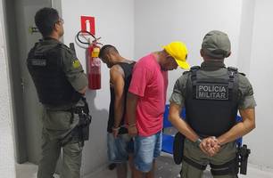 Criminosos de alta periculosidade são presos com arma e drogas em União (Foto: Reprodução)
