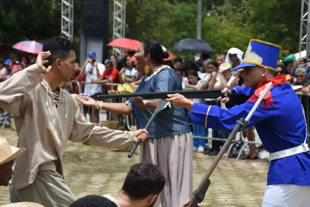 Espetáculo da Batalha do Jenipapo traz o protagonismo negro na luta pela Independência do Brasil