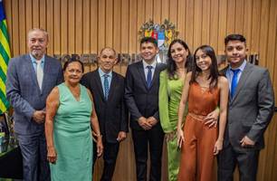 Filho de lavradores é empossado (Foto: Reprodução)