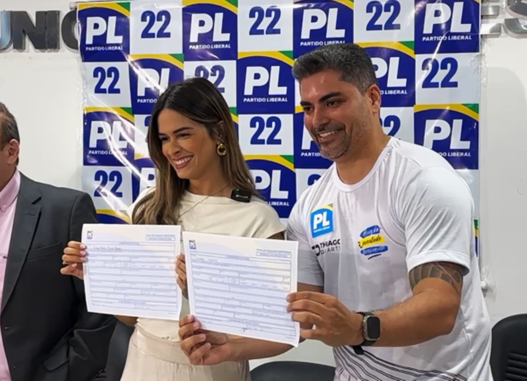 Gessy Lima e Thiago Duarte