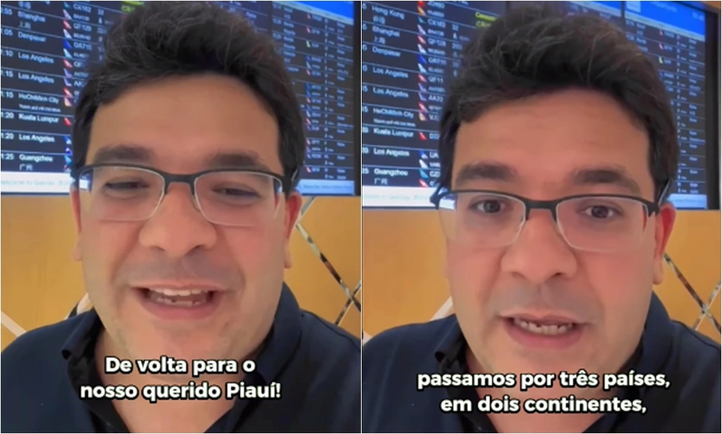 Governador Rafael Fonteles retorna ao Piauí e irá inaugurar obras no interior