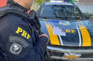 Homem acusado de praticar Estupro de vulnerável é preso pela PRF em Valença do Piauí (Foto: Reprodução)