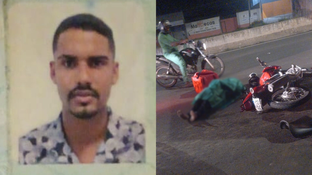 Jovem entregador por aplicativo morre em acidente na zona Sul de Teresina