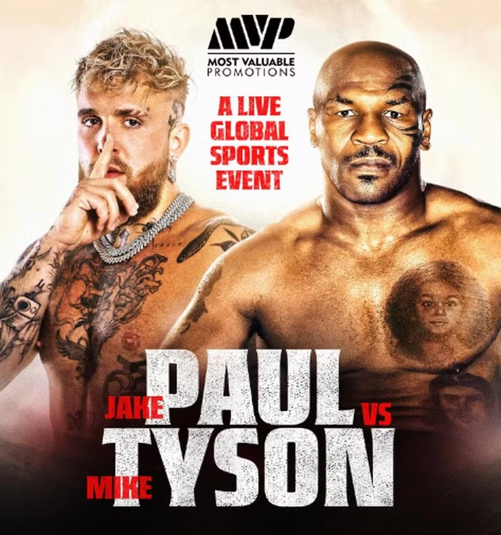 Mike Tyson retorna aos ringues e enfrenta o youtuber Jake Paul no dia 20 de julho