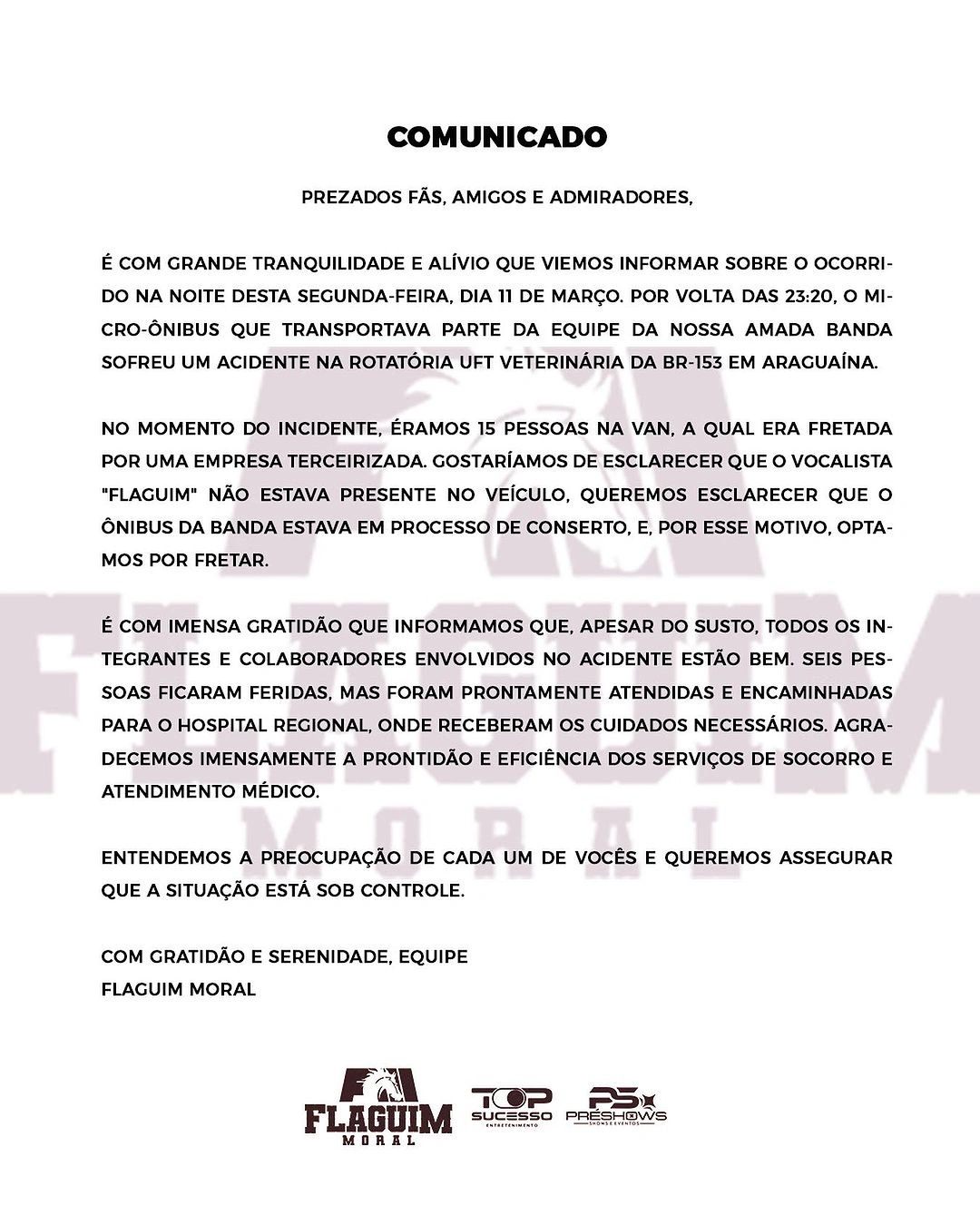 Nota da banda