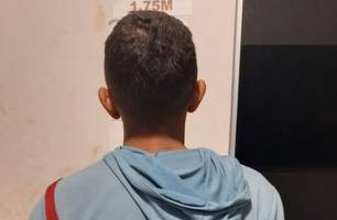 Preso homem que matou o próprio pai em Timon; crime foi na zona rural (Foto: Reprodução)