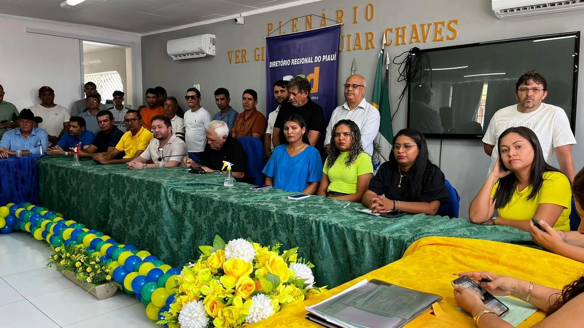PSD de Esperantina promove ato de filiação na Câmara Municipal de Vereadores
