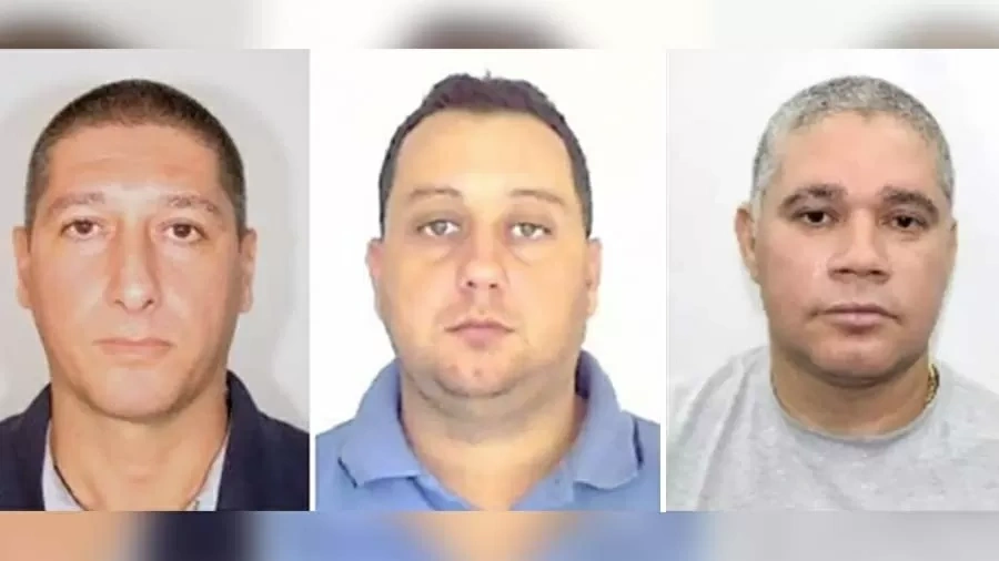Ronnie Lessa, Élcio de Queiroz e Maxwell Simões