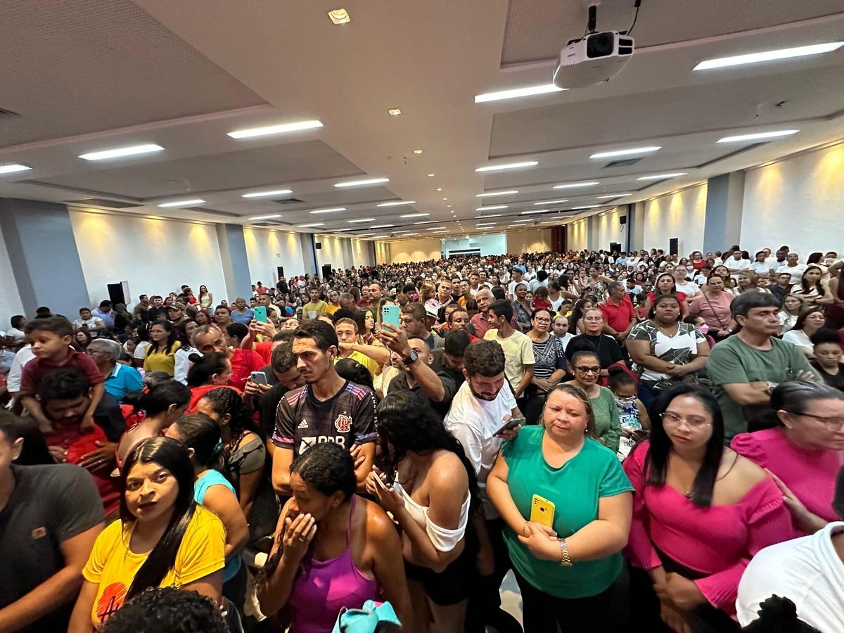 Ao lado de Fábio Novo, Dr. Vinícius reúne multidão em evento com pré-candidatos