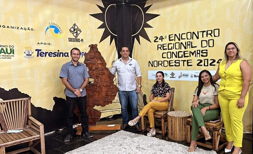 Assistência Social de Demerval Lobão participa de encontro regional do Congemas