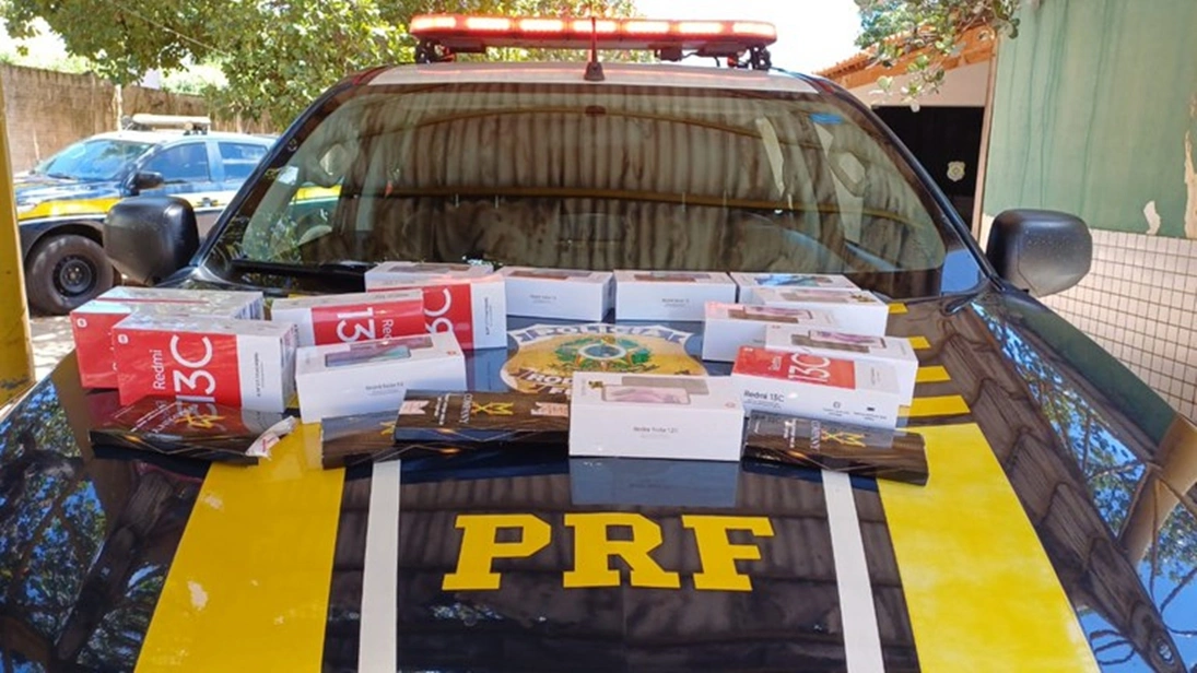Carga apreendida pela PRF