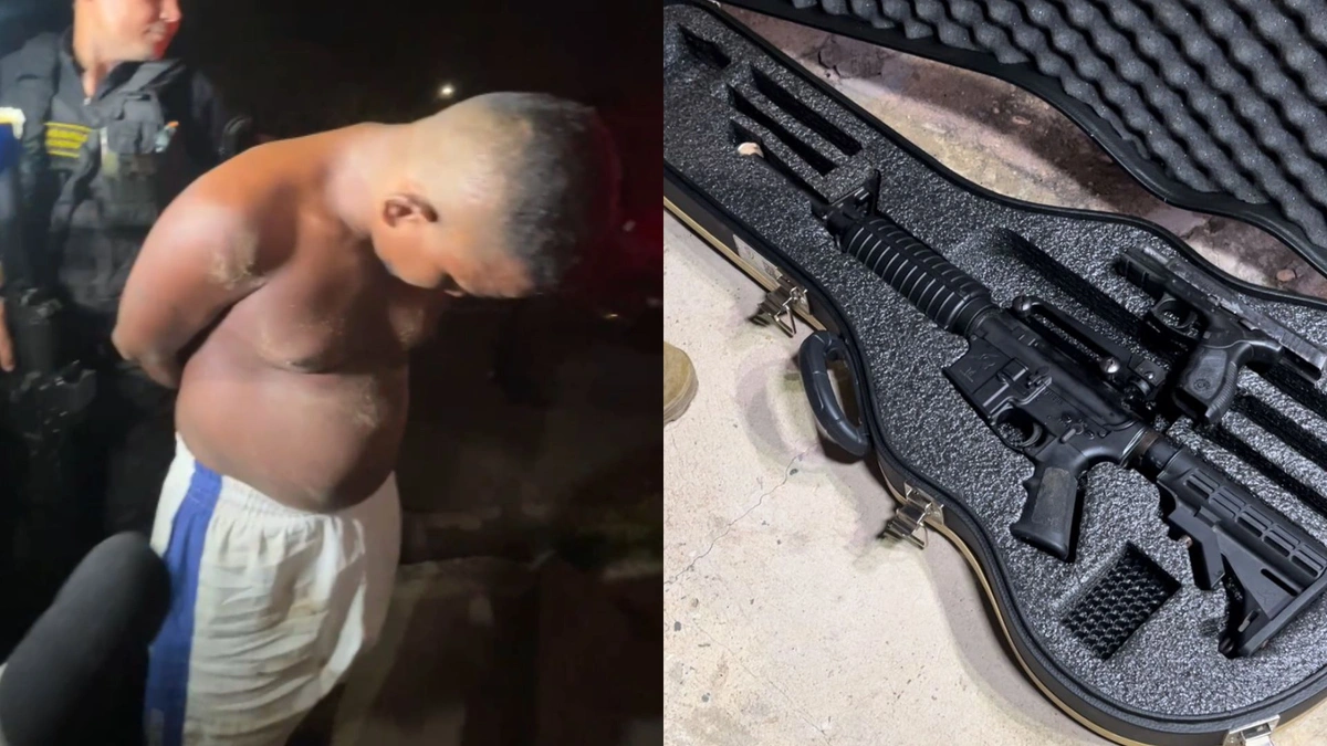 Draco prende três faccionados com fuzil militar e muitas drogas em Teresina