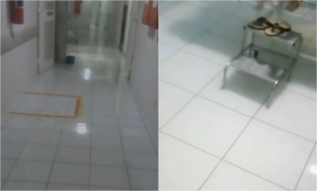Hospital alagado